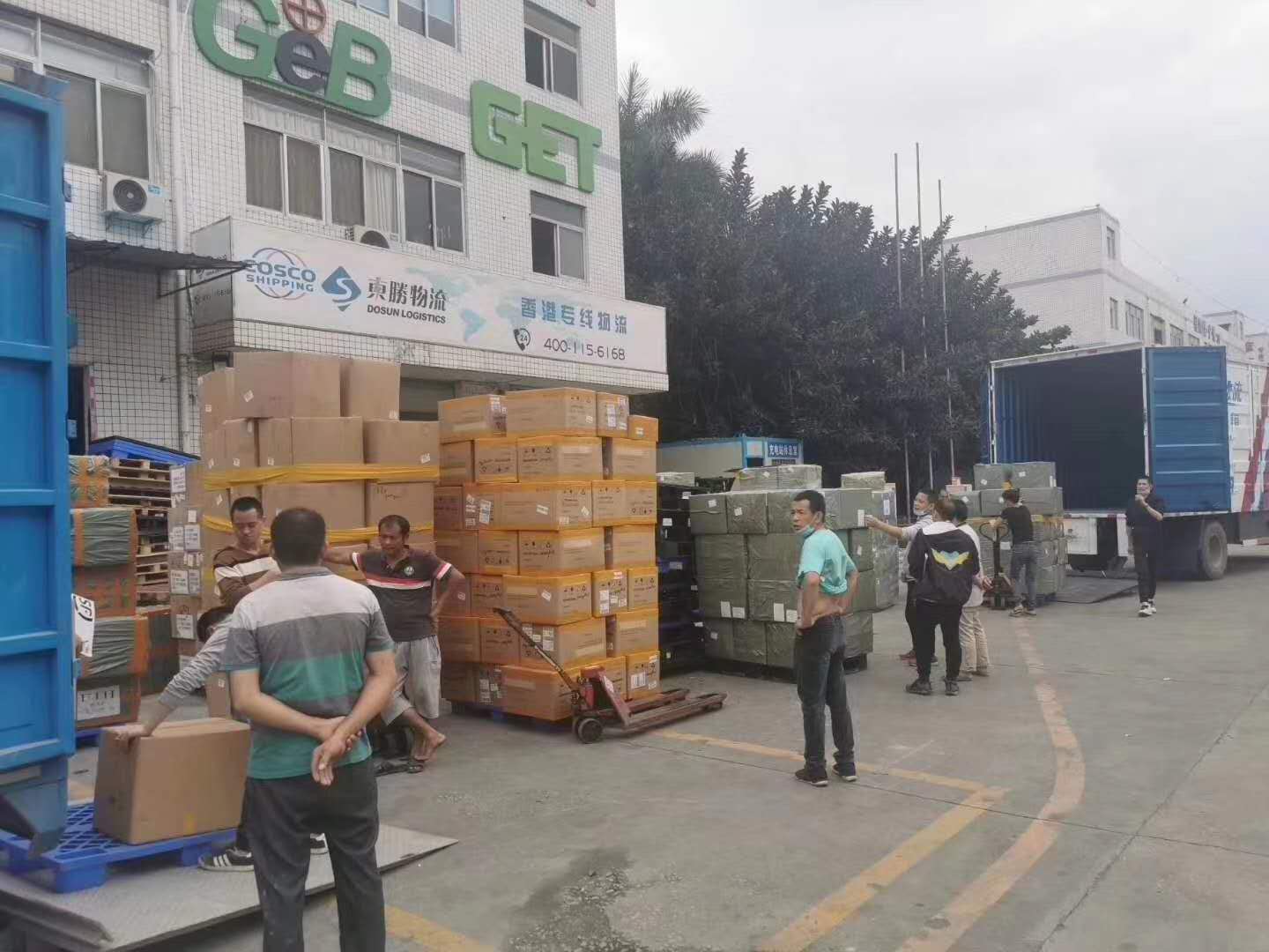 口罩運輸到香港，口罩出口香港